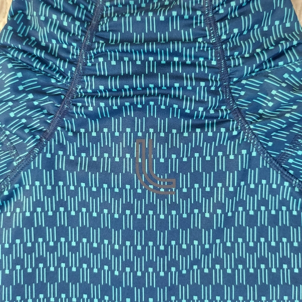 Lole Womens Essential Full Zip Active Long Sleeve In Blue - Picture 8 of 9